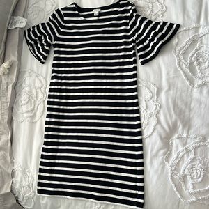 Jcrew striped dress